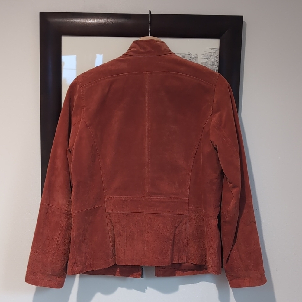 Suede Jacket - Rust - Picture 4 of 4